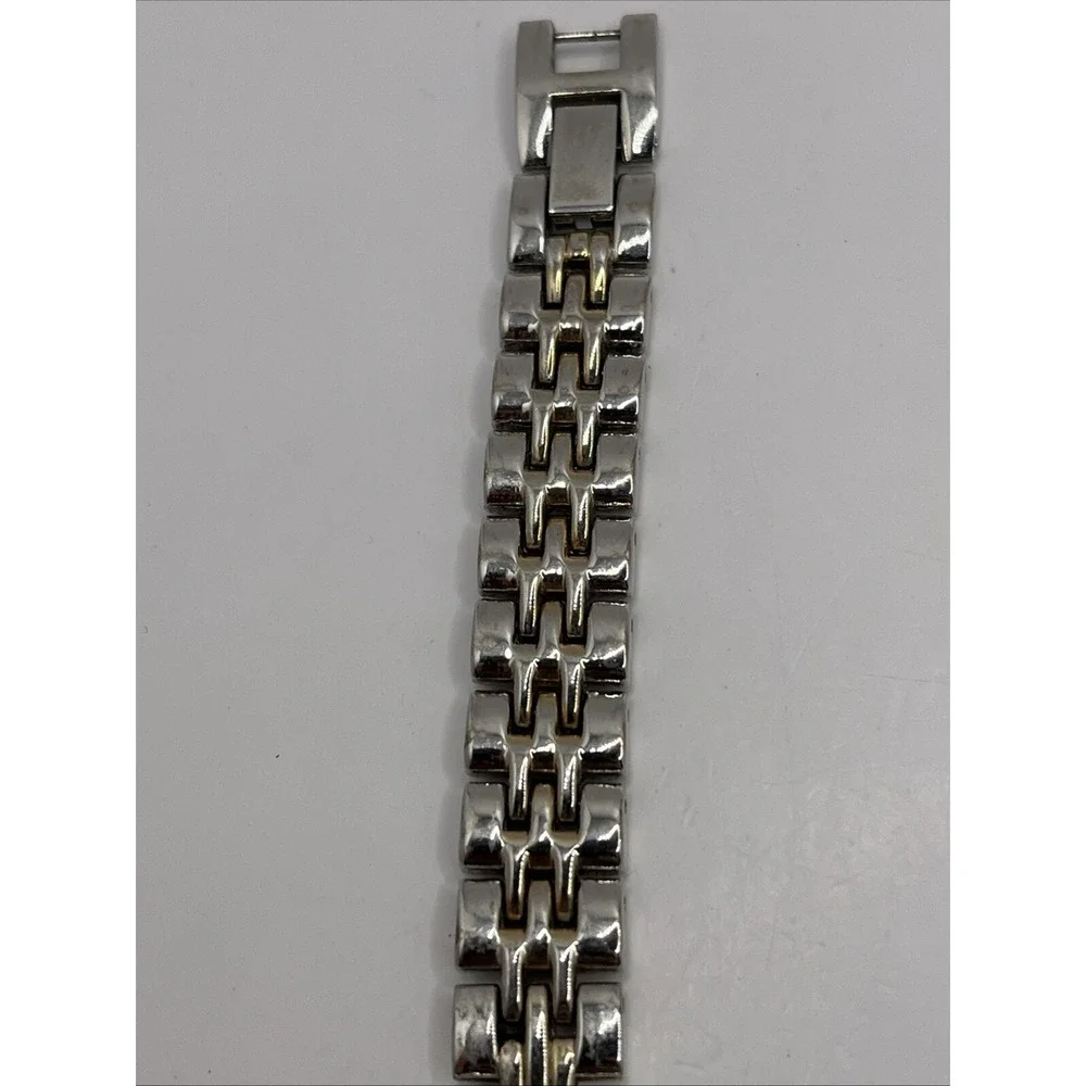 Gruen Precision Women's Watch 24mm Silver Gold Two Tone 7.25